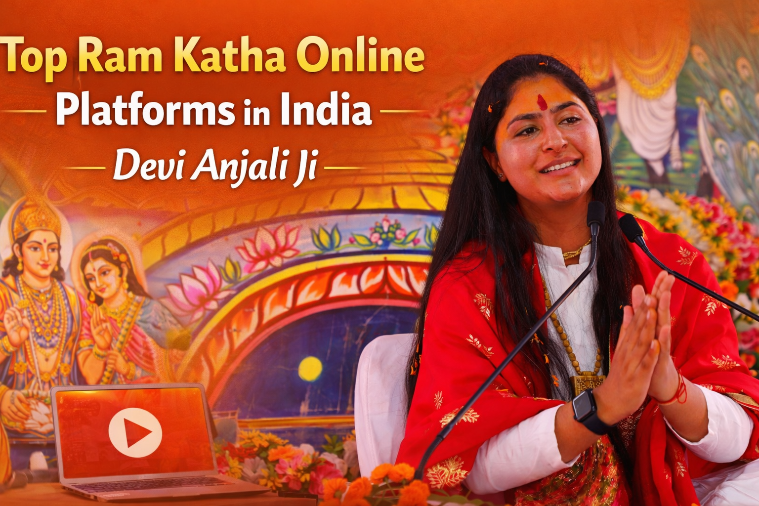 Top Ram Katha Online Platforms in India – Devi Anjali Ji